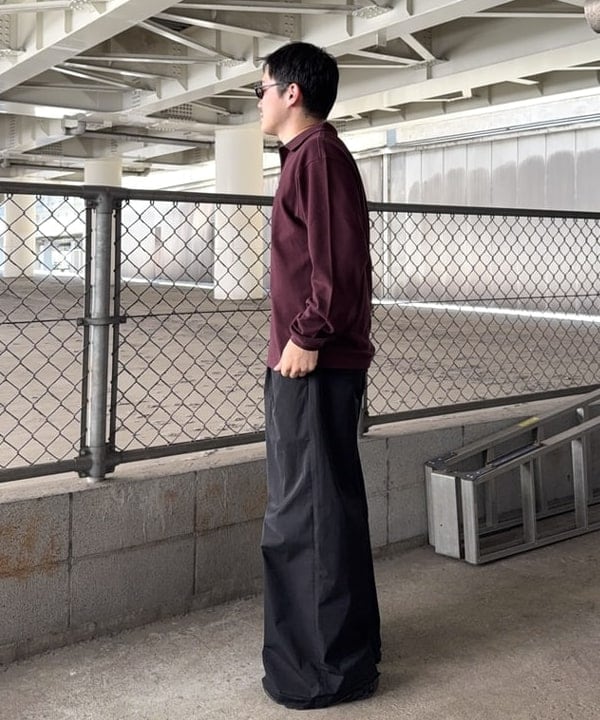 しゅうとさんの「BEAMS WOMEN｜【別注】LACOSTE / ヘビーカノコ ロングスリーブ ポロ」を使ったコーディネート