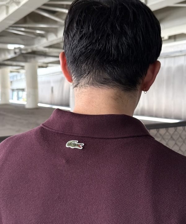 しゅうとさんの「BEAMS WOMEN｜【別注】LACOSTE / ヘビーカノコ ロングスリーブ ポロ」を使ったコーディネート