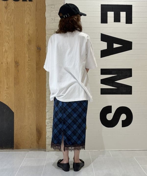 amaさんの「BEAMS WOMEN｜フェイク スエード コンビ バッグ」を使ったコーディネート