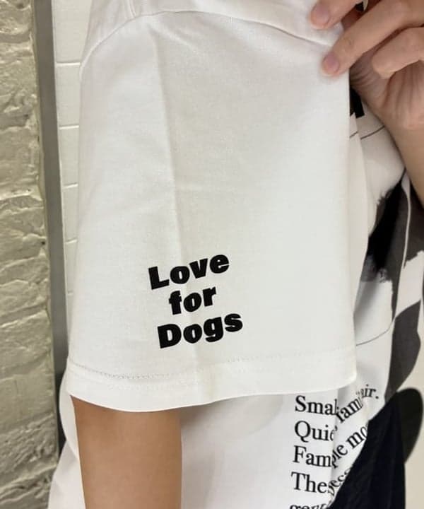 ヒライさんの「BEAMS WOMEN｜【別注】NOMADIS / for Dog Lovers Tシャツ」を使ったコーディネート