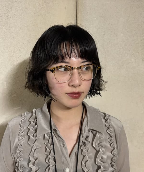 晶さんの「BEAMS WOMEN｜フロッキー チュール フリル シャツ」を使ったコーディネート