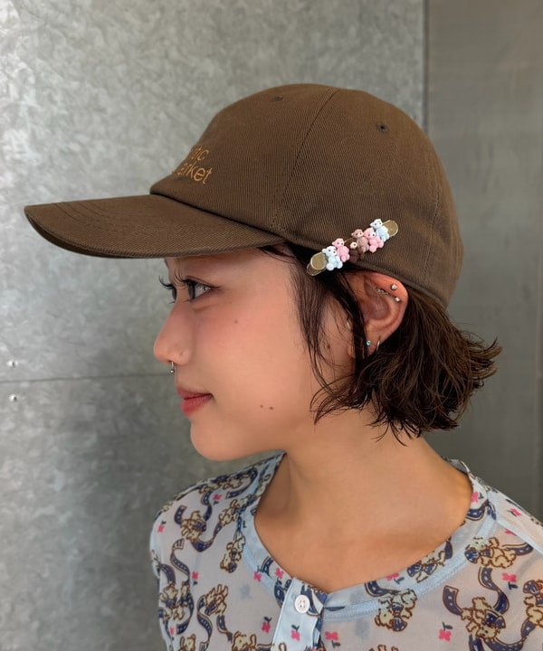 リズさんの「BEAMS WOMEN｜【別注】PENNEY&rsquo;S / メッシュ カーディガン」を使ったコーディネート