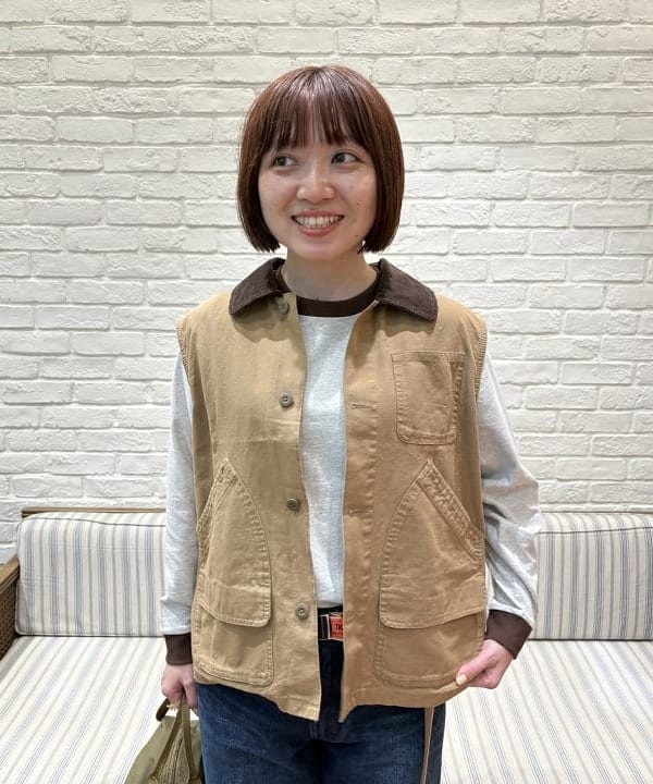 クロサワさんの「BEAMS WOMEN｜【別注】BRIEFING / ヘルメット バッグ」を使ったコーディネート