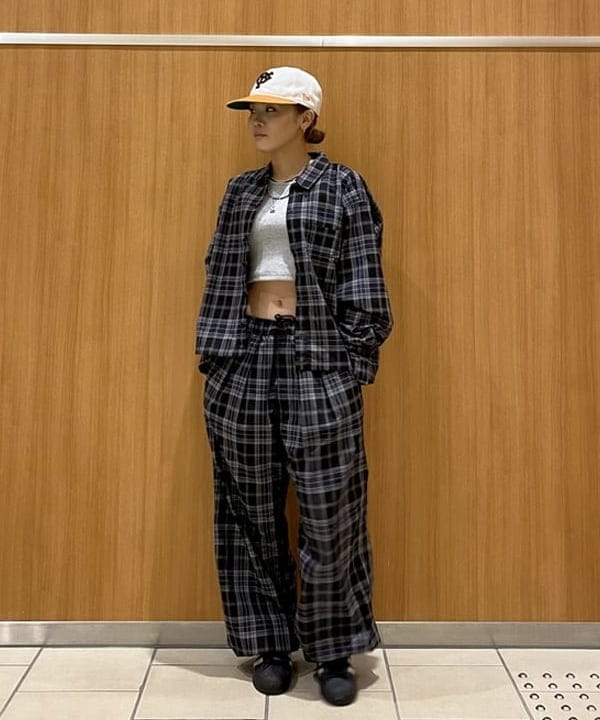 Check Short Shirt