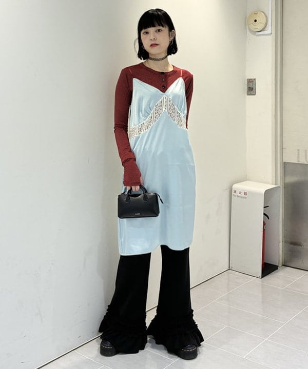 りかちょび/岸本梨佳さんの「BEAMS WOMEN｜YAHKI / CROSSBODY BAG」を使ったコーディネート