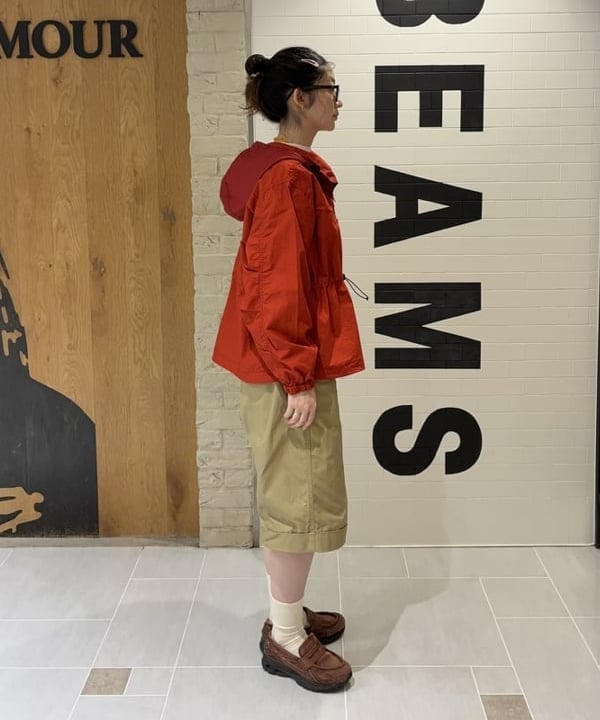 キラリさんの「BEAMS WOMEN｜ツートーン アノラック」を使ったコーディネート