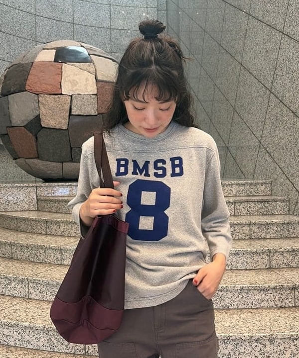 ばるたんさんの「BEAMS WOMEN｜ダブルニー パンツ」を使ったコーディネート