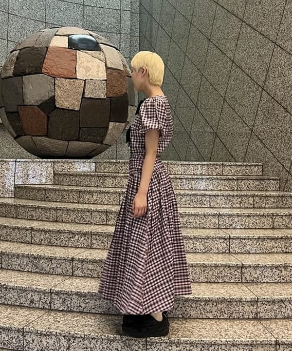 あさひさんの「BEAMS WOMEN｜ラインストーン バッグ」を使ったコーディネート