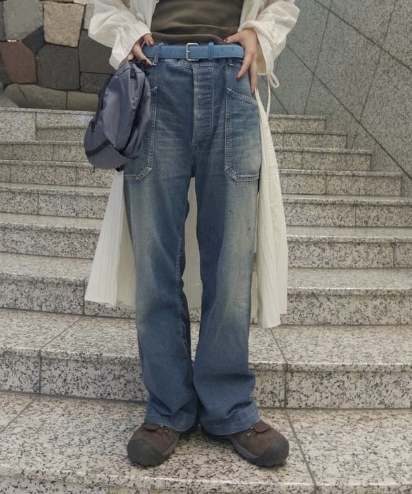 ばるたんさんの「BEAMS WOMEN｜ドビー ストライプ ワンピース」を使ったコーディネート
