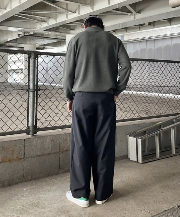 槙山 賢斗さんの「BEAMS WOMEN｜【別注】FRED PERRY / Skipper Knit Long Sleeve Polo Shirt」を使ったコーディネート