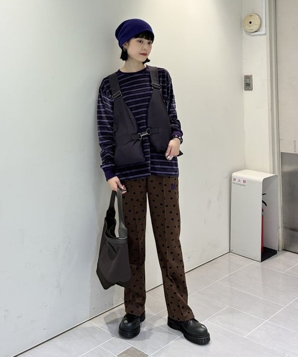 りかちょび/岸本梨佳さんの「BEAMS WOMEN｜maturely / オクタ ミリタリー ベスト」を使ったコーディネート