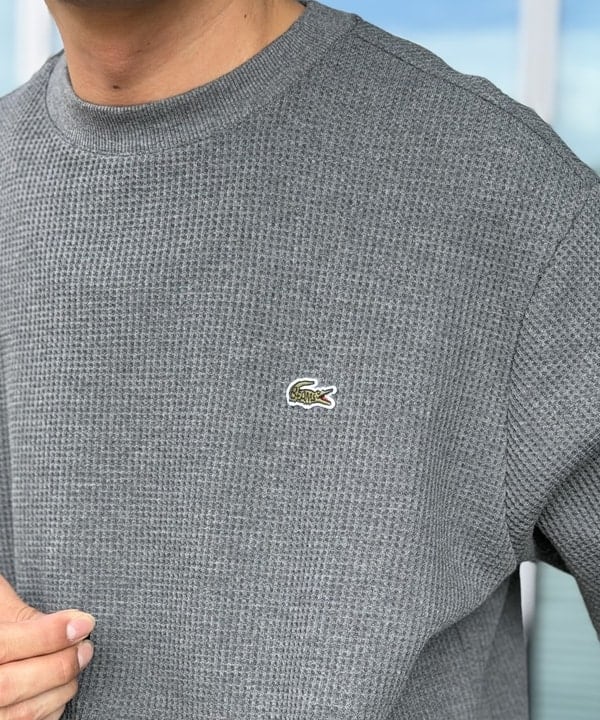 BAKU(東江 漠)さんの「【別注】LACOSTE / ロゴ サーマル Tシャツ」を使ったコーディネート