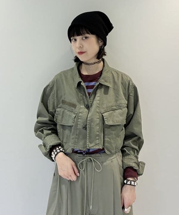 りかちょび/岸本梨佳さんの「BEAMS WOMEN｜メッシュ ボストンバッグ」を使ったコーディネート