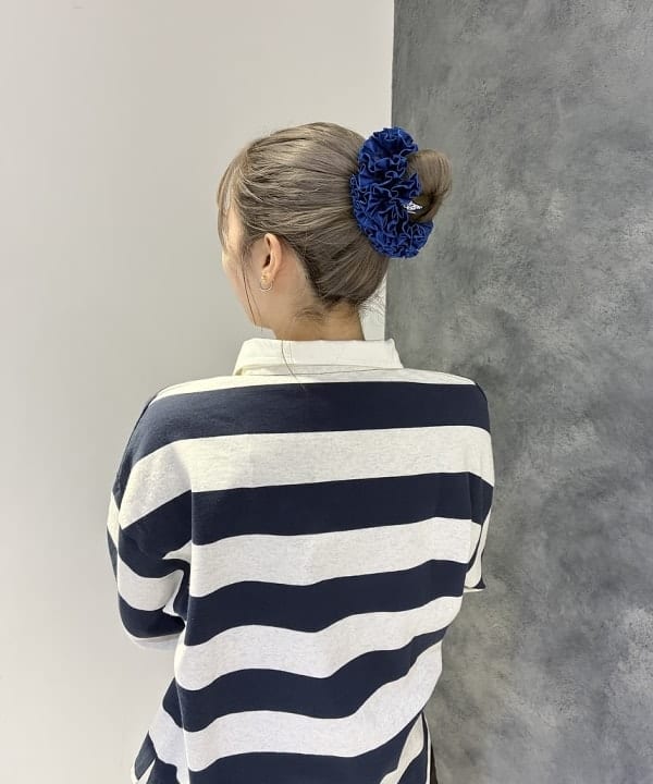 湯谷 あすかさんの「BEAMS WOMEN｜【別注】Champion / ラグビー Tシャツ」を使ったコーディネート