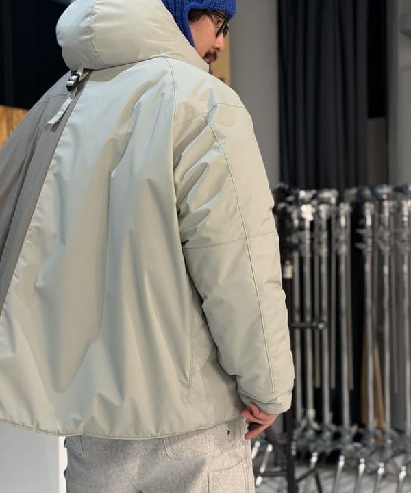 BAKU(東江 漠)さんの「【別注】Champion / リバースウィーブ（R）ワイド ペインターパンツ」を使ったコーディネート