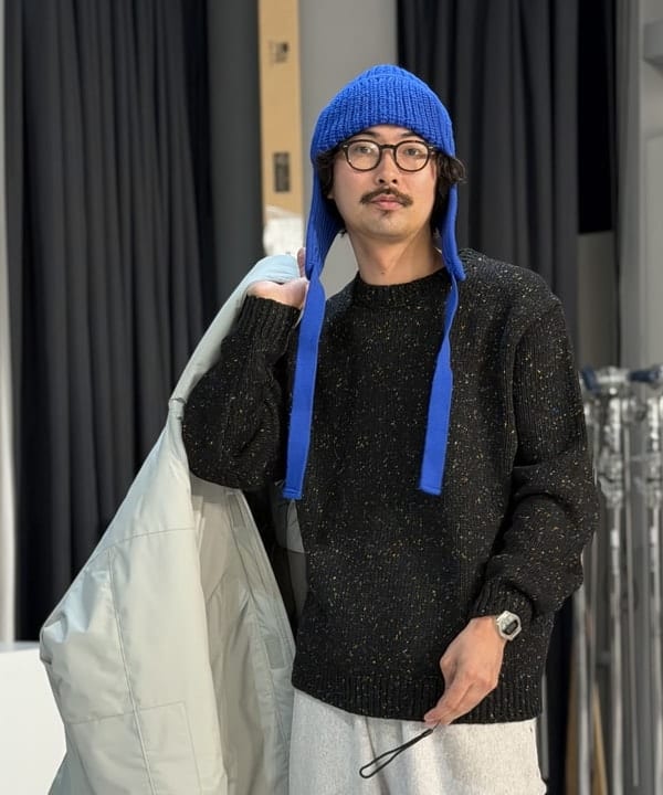 BAKU(東江 漠)さんの「【別注】Champion / リバースウィーブ（R）ワイド ペインターパンツ」を使ったコーディネート