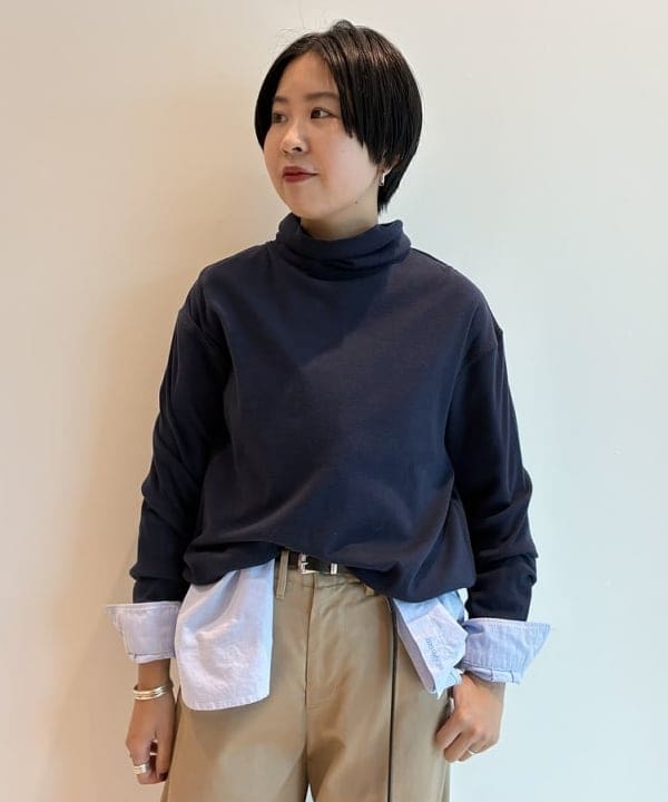 ミナミマリコさんの「BEAMS WOMEN｜ヘム ドロー ストリング タートル」を使ったコーディネート