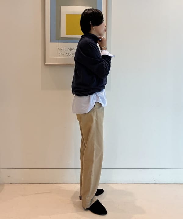 ミナミマリコさんの「BEAMS WOMEN｜ヘム ドロー ストリング タートル」を使ったコーディネート