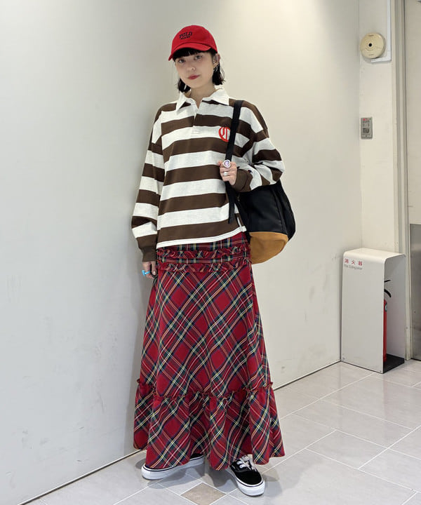 りかちょび/岸本梨佳さんの「BEAMS WOMEN｜JANSPORT / 別注 Pack & Go」を使ったコーディネート