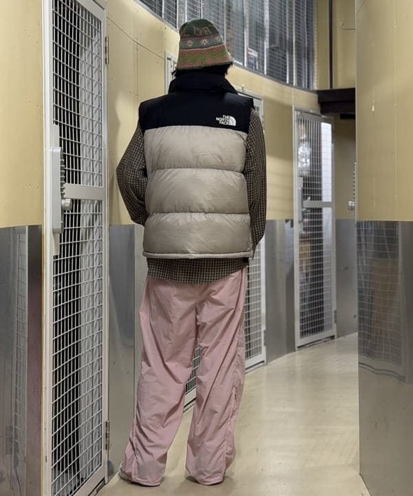 BAKU(東江 漠)さんの「THE NORTH FACE / ヌプシ ベスト」を使ったコーディネート