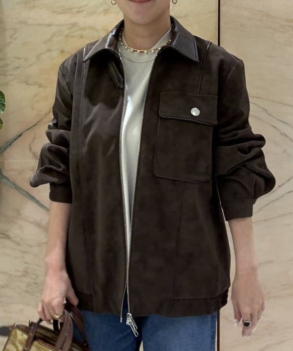関 桂子さんの「BEAMS WOMEN｜AK+1 / 総針 ノースリーブ フォルム プルオーバー」を使ったコーディネート