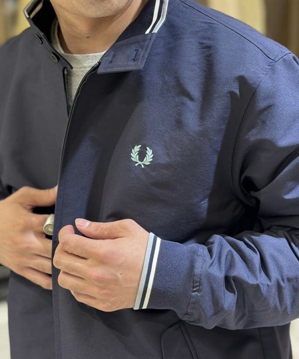 BAKU(東江 漠)さんの「BEAMS WOMEN｜【別注】FRED PERRY / Zip Blouson 26FW」を使ったコーディネート
