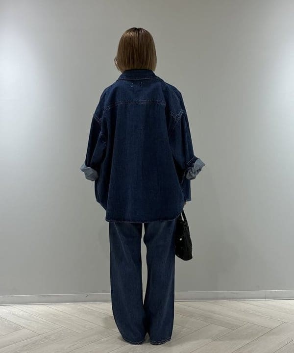 中田 優紀子さんの「BEAMS WOMEN｜【別注】upper hights / THE MORGAN デニムシャツ」を使ったコーディネート