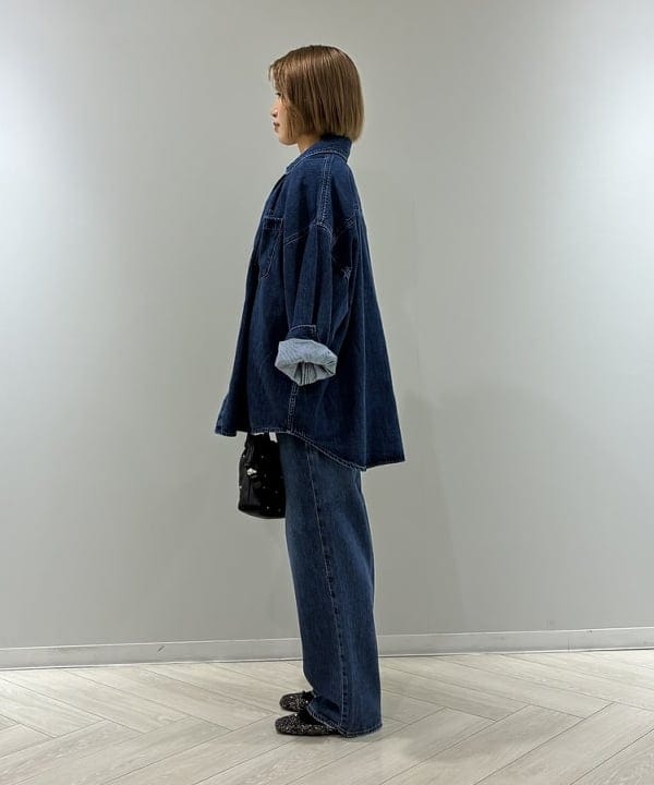 中田 優紀子さんの「BEAMS WOMEN｜【別注】upper hights / THE MORGAN デニムシャツ」を使ったコーディネート