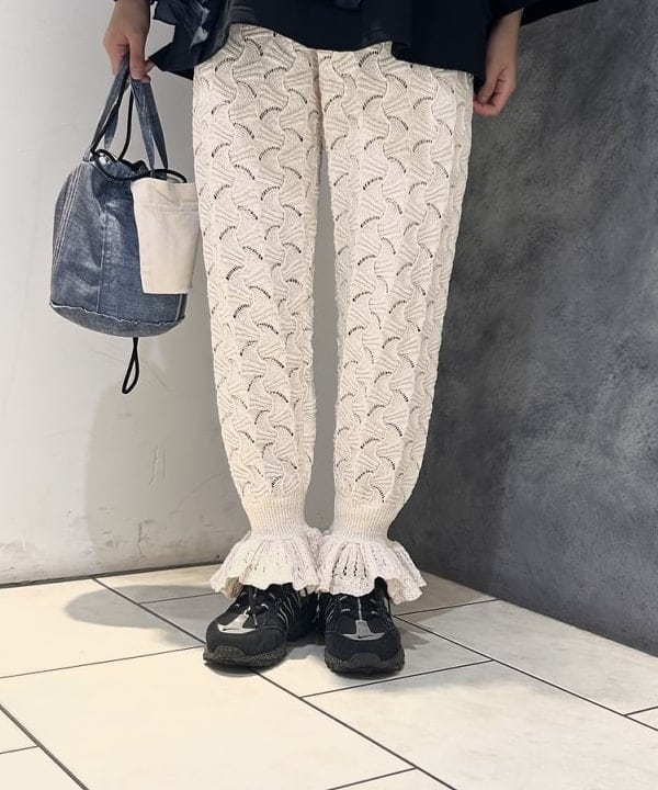 ななこさんの「BEAMS WOMEN｜【別注】N,P,E / リプロダクション デニムスキャニング リバーシブルバッグ S」を使ったコーディネート