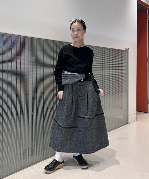 清水 彩乃さんの「BEAMS WOMEN｜EG_zip_HB_SK_SP」を使ったコーディネート