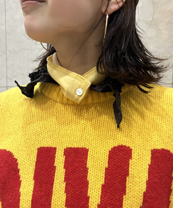 ayca!さんの「BEAMS WOMEN｜シアー レイヤー タートル カーディガン」を使ったコーディネート
