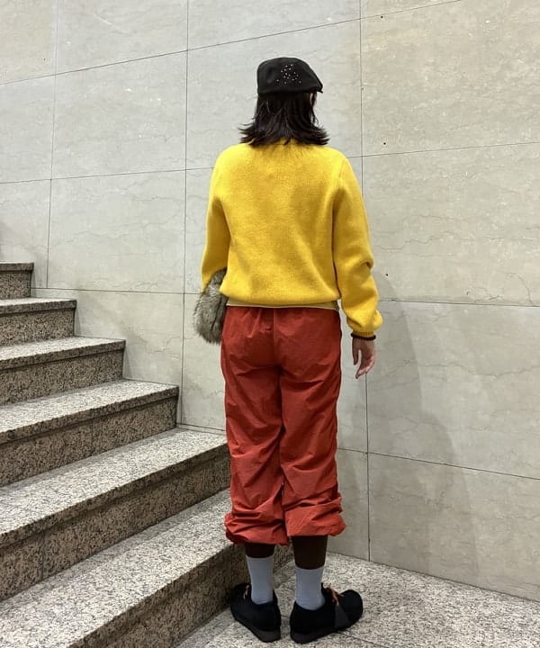 ayca!さんの「BEAMS WOMEN｜シアー レイヤー タートル カーディガン」を使ったコーディネート