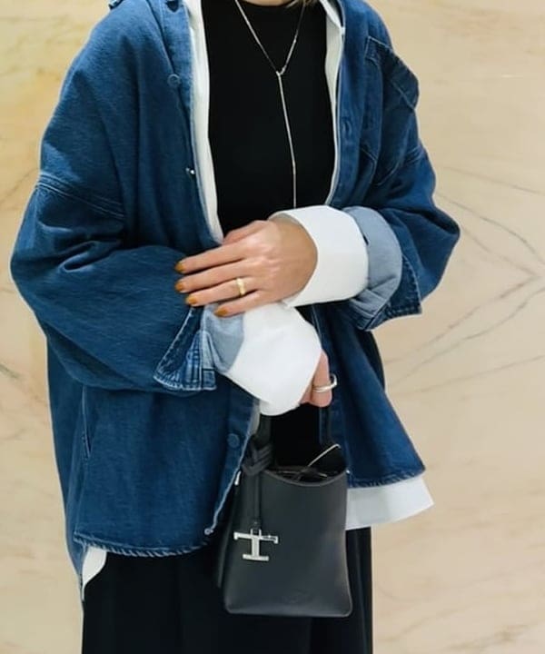 岩沢 珠代さんの「BEAMS WOMEN｜スーパーシンプルワンピース .M」を使ったコーディネート