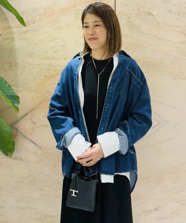 岩沢 珠代さんの「BEAMS WOMEN｜スーパーシンプルワンピース .M」を使ったコーディネート