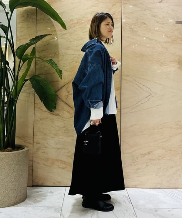 岩沢 珠代さんの「BEAMS WOMEN｜スーパーシンプルワンピース .M」を使ったコーディネート