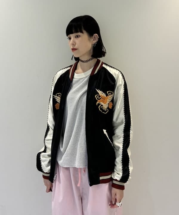 りかちょび/岸本梨佳さんの「BEAMS WOMEN｜ハニカム ロング スリーブ」を使ったコーディネート