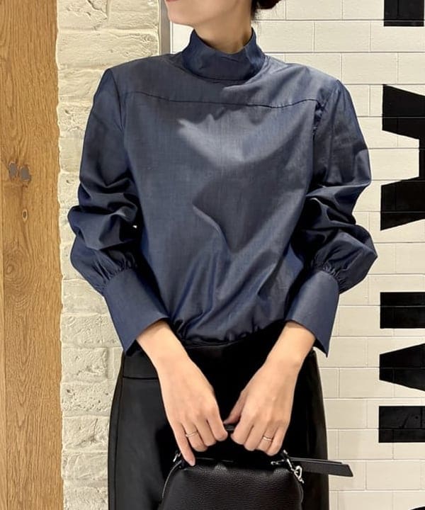 ヒライさんの「BEAMS WOMEN｜【CLASSY.10月号掲載】AK+1 / フェイクレザー スカート」を使ったコーディネート