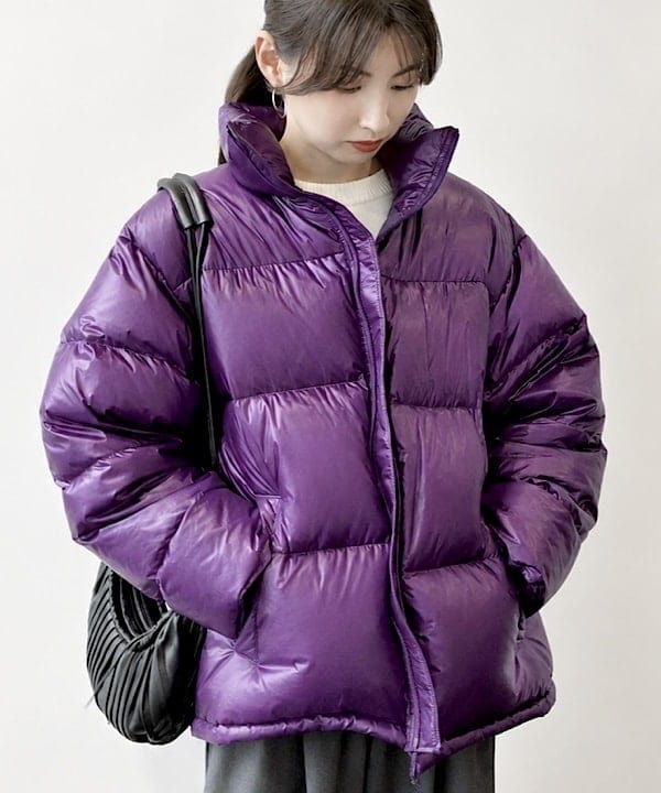 shibataさんの「BEAMS WOMEN｜【別注】エディター坪田あさみ &times; WOOLRICH &times; Demi-Luxe BEAMS / パッカブル コクーン ダウンブルゾン」を使ったコーディネート