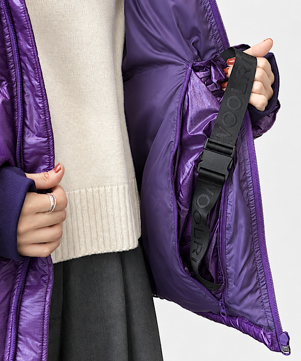 shibataさんの「BEAMS WOMEN｜【別注】エディター坪田あさみ &times; WOOLRICH &times; Demi-Luxe BEAMS / パッカブル コクーン ダウンブルゾン」を使ったコーディネート