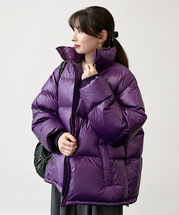 shibataさんの「BEAMS WOMEN｜【別注】エディター坪田あさみ &times; WOOLRICH &times; Demi-Luxe BEAMS / パッカブル コクーン ダウンブルゾン」を使ったコーディネート