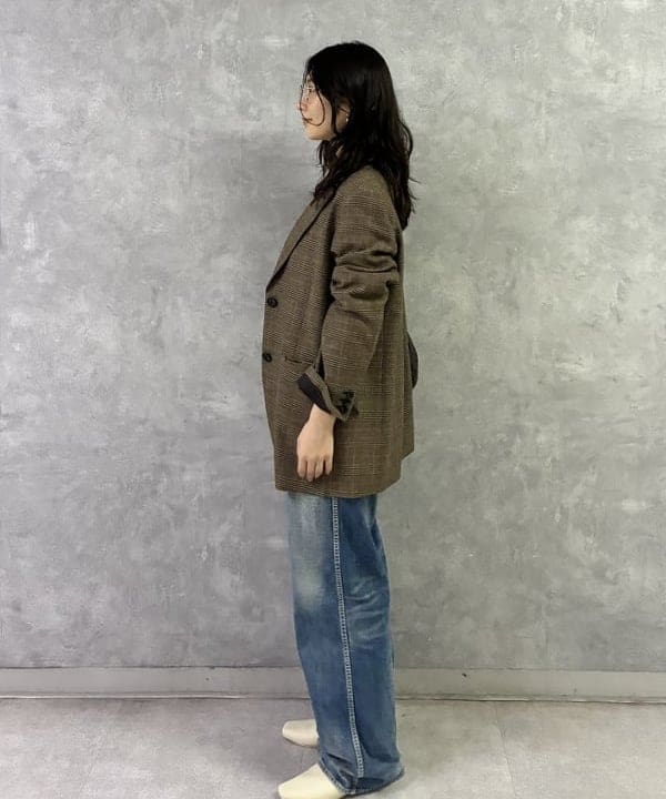 坂本 涼花さんの「BEAMS WOMEN｜シングル ブレスト ジャケット」を使ったコーディネート