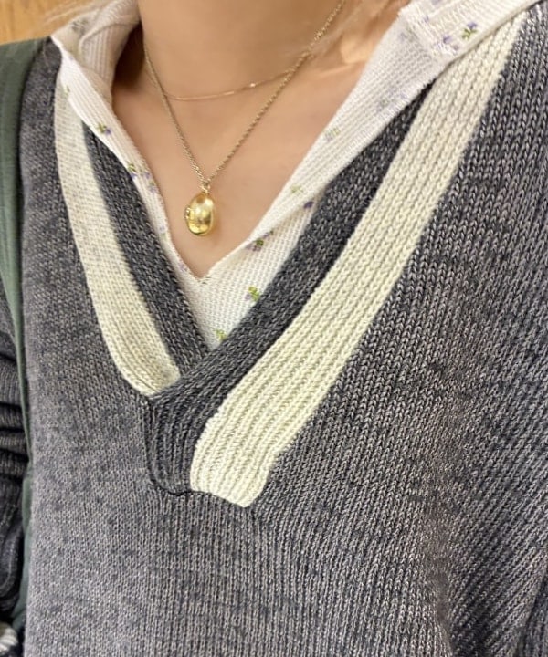 ando naoさんの「BEAMS WOMEN｜【別注】TORI-TO &times; BEAMS BOY / チェック フリル ロング スカート」を使ったコーディネート