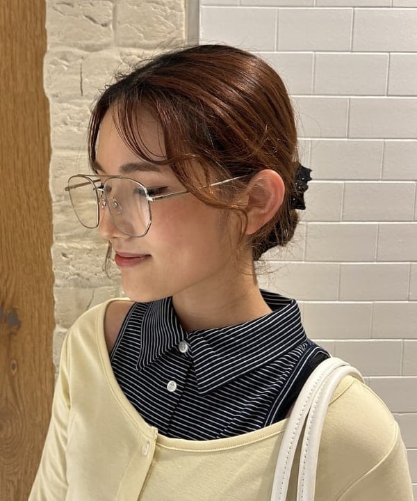 チナさんの「BEAMS WOMEN｜ノースリーブ シャツ レイヤード カーディガン」を使ったコーディネート