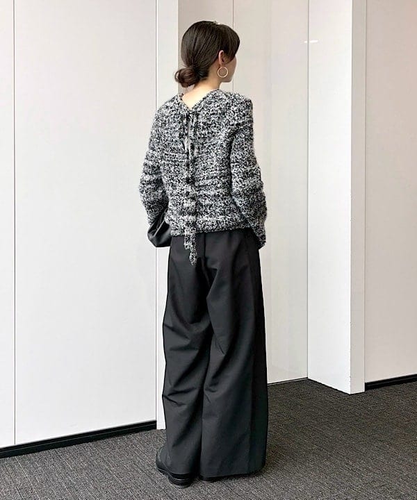 shibataさんの「BEAMS WOMEN｜ポプリン 2タックパンツ」を使ったコーディネート