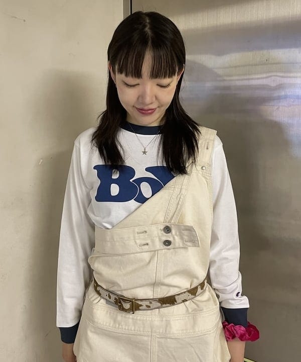 rinnaさんの「BEAMS WOMEN｜25mm ハラコ ベルト」を使ったコーディネート