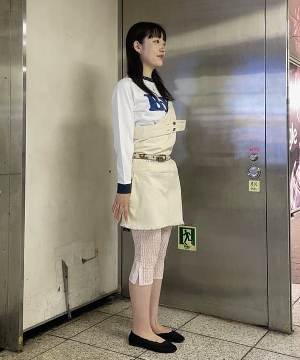 rinnaさんの「BEAMS WOMEN｜25mm ハラコ ベルト」を使ったコーディネート