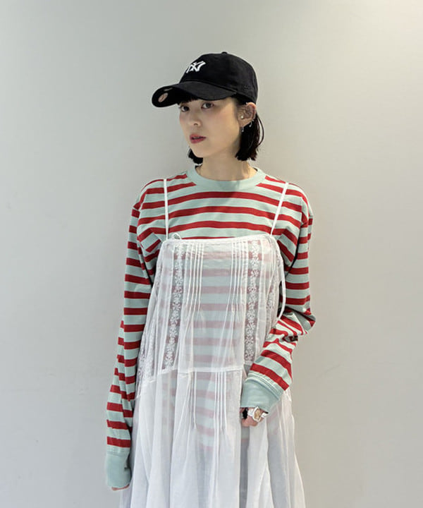 りかちょび/岸本梨佳さんの「BEAMS WOMEN｜DANTON / ORSAY MOYEN Cotton Canvas 2Way Bag」を使ったコーディネート