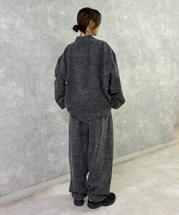 茂野 真楓さんの「BEAMS WOMEN｜SEEALL / ウール メルトン カーディガン」を使ったコーディネート
