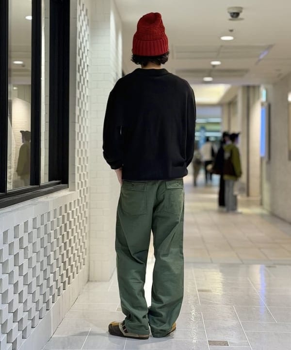 BAKU(東江 漠)さんの「【別注】FRED PERRY / Skipper Knit Long Sleeve Polo Shirt」を使ったコーディネート