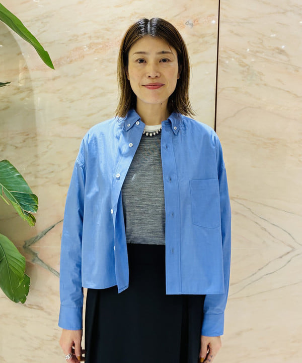 岩沢 珠代さんの「BEAMS WOMEN｜マニッシュ Iライン スカート .M」を使ったコーディネート